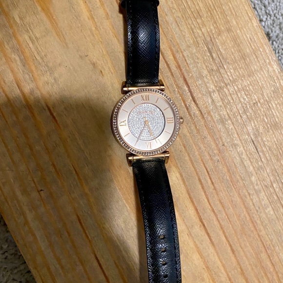 Michael Kors rose gold watch